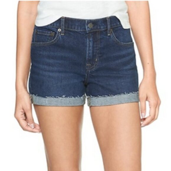 GAP DENIM 5" RAW HEM SHORTS - Picture 8 of 8